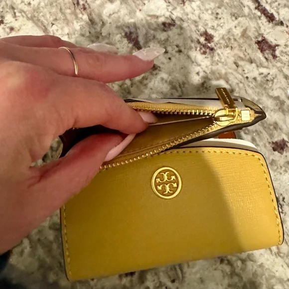 Tory Burch Taupe and Cream Women's Wallet - Picture 6 of 6